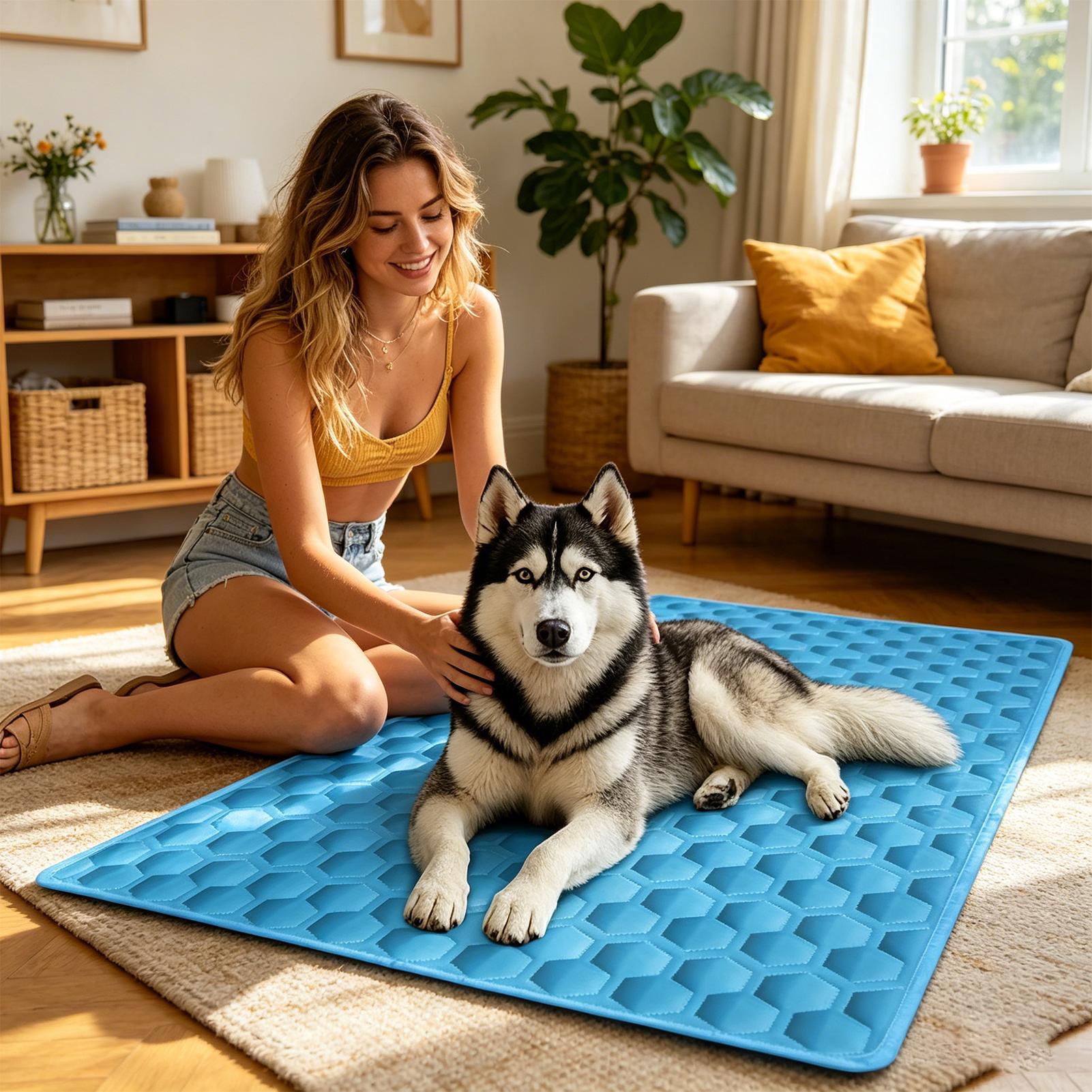Летний охлаждающий коврик для  – обзор и цена Pet Supplies Dog Wash