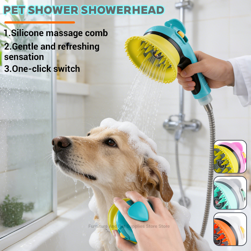 Душевая насадка для животных,  – обзор и цена Pet Supplies Dog Wash