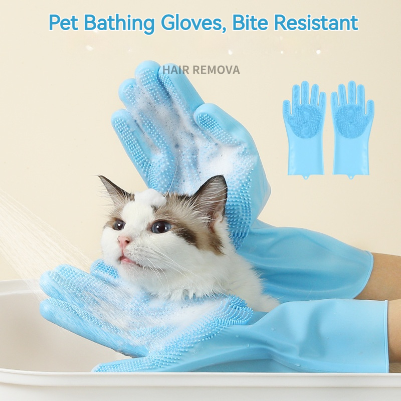 Перчатка для мытья домашних жи – обзор и цена Pet Supplies Dog Wash