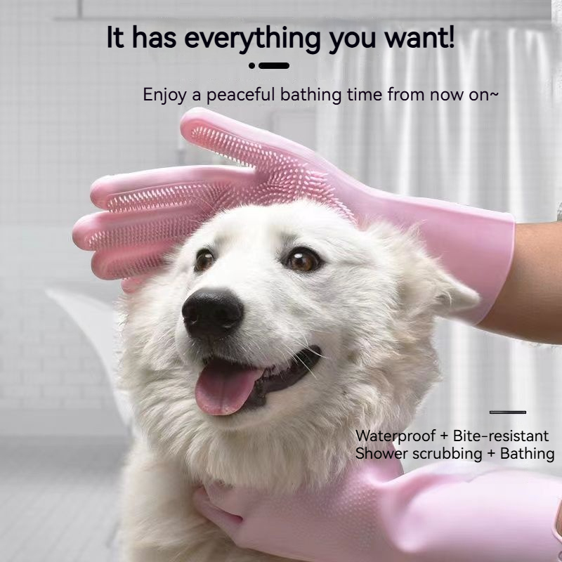 Перчатка для мытья домашних жи – обзор и цена Pet Supplies Dog Wash
